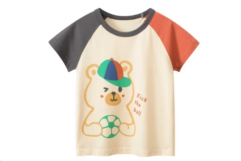 Kids Cartoon Bear T-Shirt