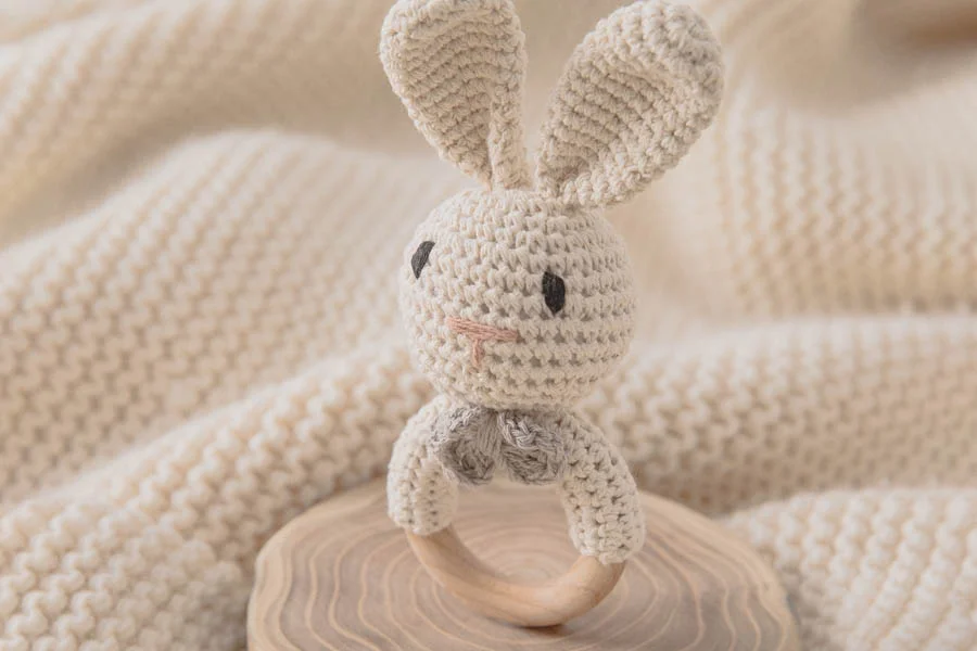 Baby Bunny Teether Rattle